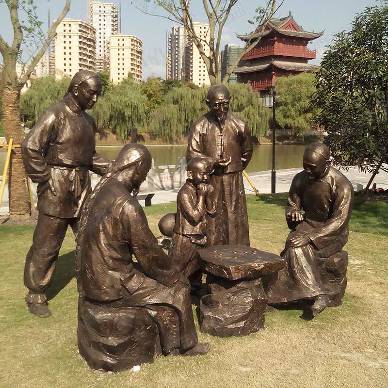 銅小品人物雕塑 銅小品人物雕塑